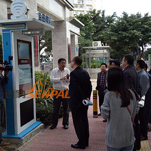 迅豹户外广告机入驻深圳盐田街道